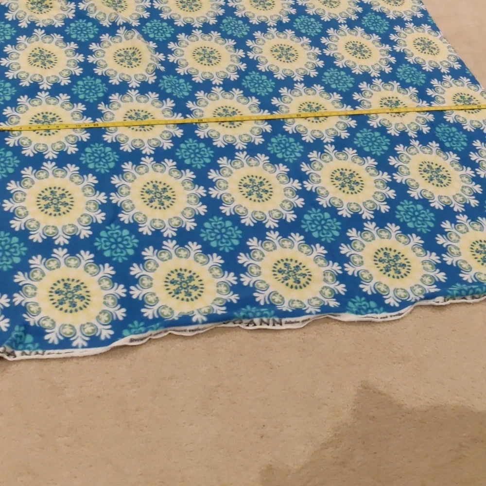Piece Of Fleece Fabric Remnant Lightweight Warm Y2K Cottagecore Retro Inspired